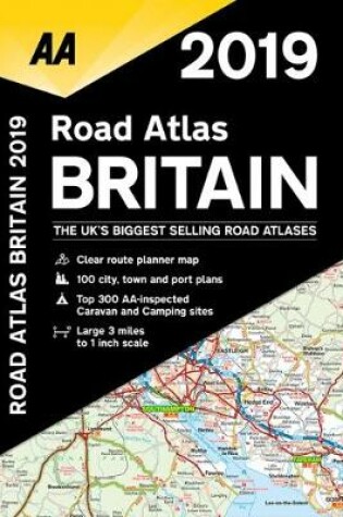 Cover of AA Road Atlas Britain 2019