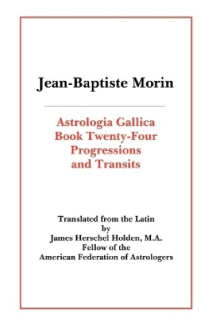 Cover of Astrologia Gallica Book 24