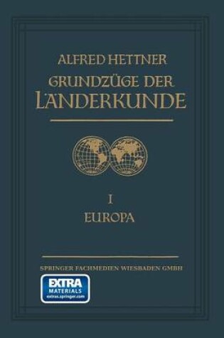 Cover of Grundzüge der Länderkunde