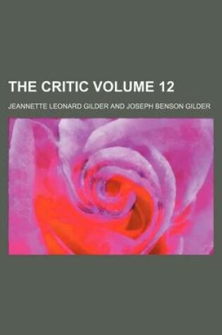 Cover of The Critic Volume 12