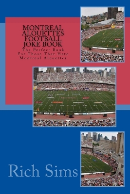 Book cover for Montreal Alouettes Football Joke Book