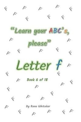 Cover of Letter f