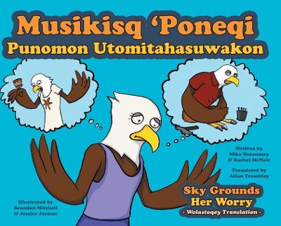 Cover of Sky Grounds Her Worry - Wolastoqey Translation