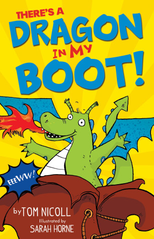Book cover for There's a Dragon in my Boot