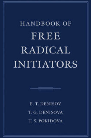 Cover of Handbook of Free Radical Initiators