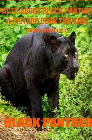 Cover of Facts About Black Panther A Picture Book For Kids