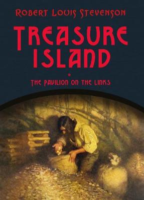 Book cover for Treasure Island. The Pavilion on the Links