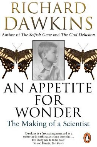 Cover of An Appetite For Wonder: The Making of a Scientist