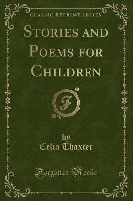 Book cover for Stories and Poems for Children (Classic Reprint)