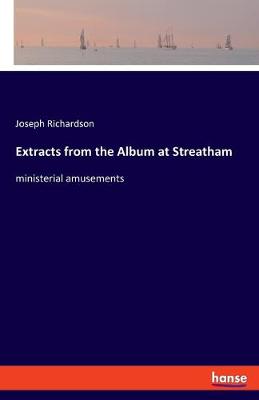 Book cover for Extracts from the Album at Streatham