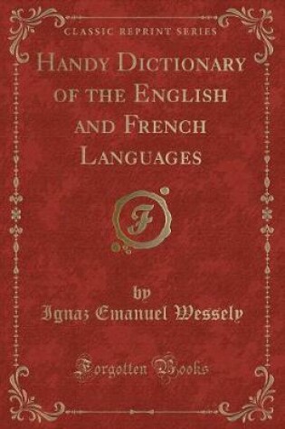 Cover of Handy Dictionary of the English and French Languages (Classic Reprint)