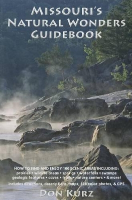 Book cover for Missouri's Natural Wonders Guidebook