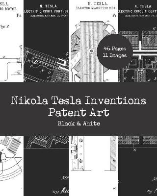 Cover of Nikola Tesla Inventions Patent Art