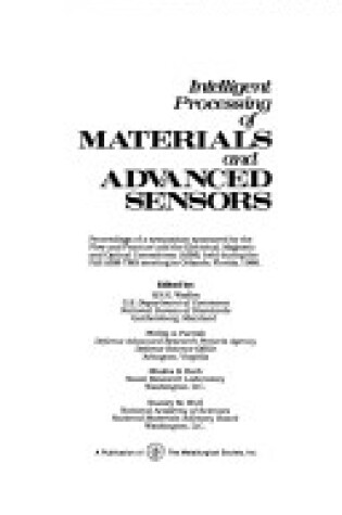 Cover of Intelligent Processing of Materials and Advanced Sensors