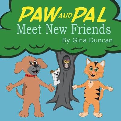 Book cover for Paw and Pal Meet New Friends