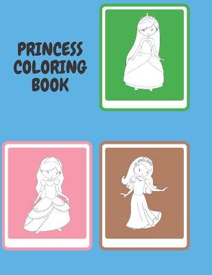 Book cover for Princess Coloring Book