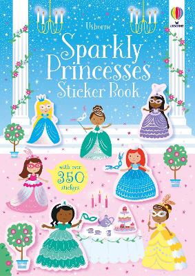 Book cover for Sparkly Princesses Sticker Book
