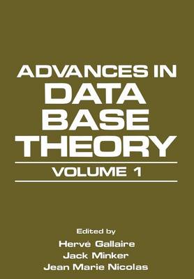 Book cover for Advances in Data Base Theory
