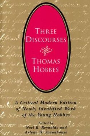 Cover of Three Discourses