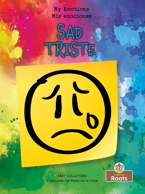 Book cover for Triste (Sad) Bilingual Eng/Spa