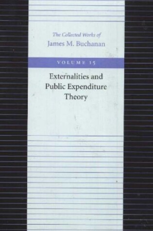 Cover of Externalities & Public Expenditure Theory