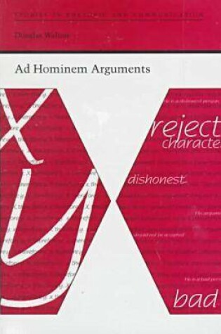 Cover of AD Hominem Arguments