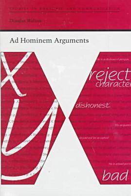 Book cover for AD Hominem Arguments