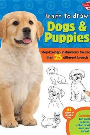 Cover of Learn to Draw Dogs & Puppies