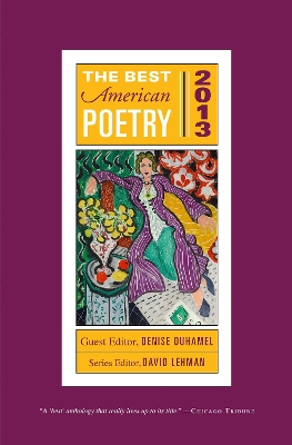 Book cover for The Best American Poetry 2013