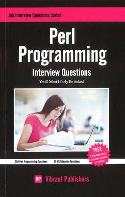 Cover of Perl Programming Interview Questions You'll Most Likely Be Asked