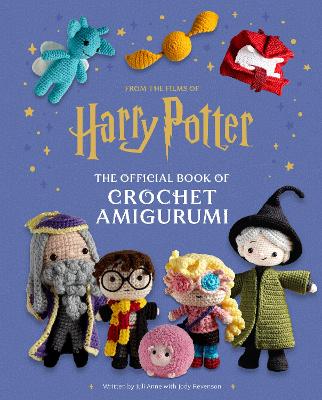 Book cover for Harry Potter: The Official Book of Crochet Amigurumi