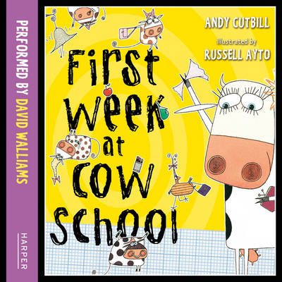 Book cover for First Week at Cow School