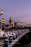 Book cover for Paris 8.5 X 8.5 Photo Calendar January 2020 - June 2021