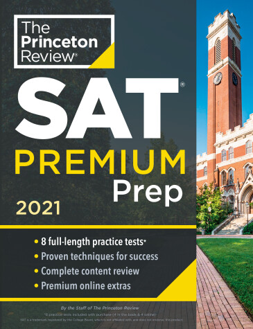 Cover of Princeton Review SAT Premium Prep, 2021