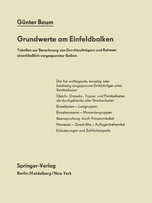 Book cover for Grundwerte Am Einfeldbalken