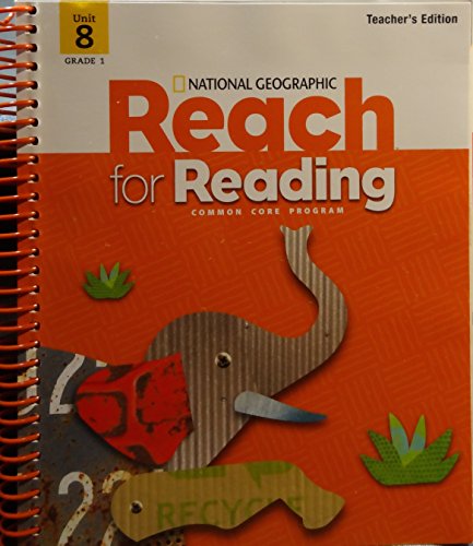 Book cover for Reach for Reading Grade 1 Teachers Edition Unit 8