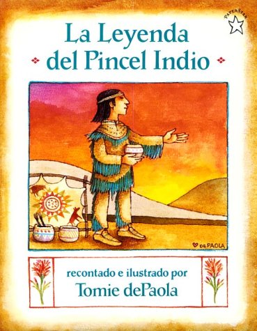 Book cover for La Leyenda del Pincel Indio