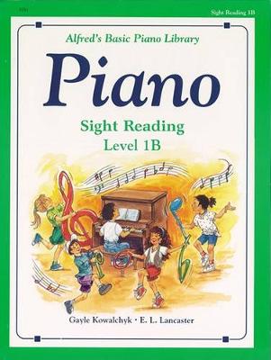Book cover for Alfred's Basic Piano Library Sight Reading Book 1B