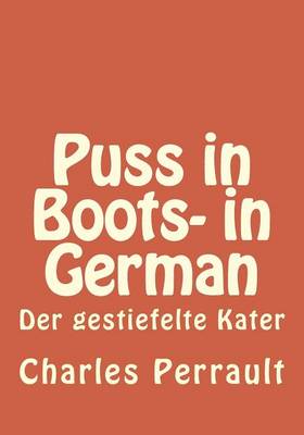 Book cover for Puss in Boots- in German