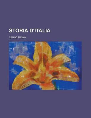 Book cover for Storia D'Italia