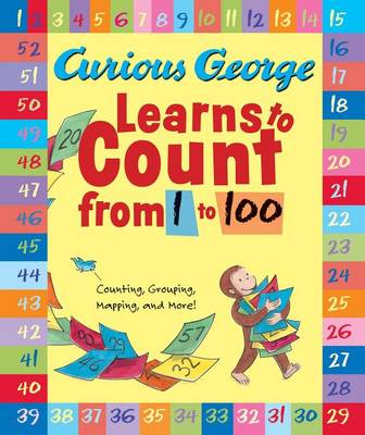 Book cover for Curious George Learns to Count from 1 to 100