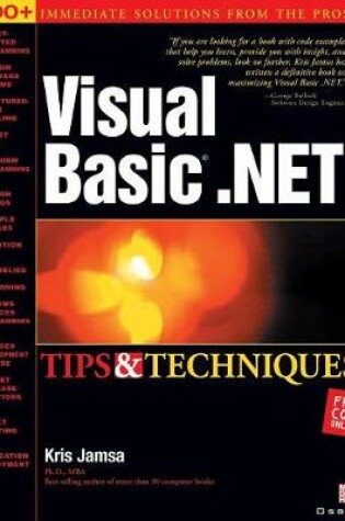 Cover of Visual Basic.NET Tips and Techniques