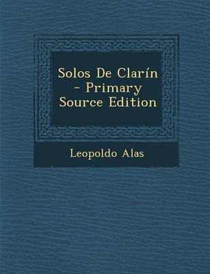 Book cover for Solos de Clarin