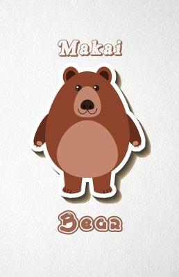 Book cover for Makai Bear A5 Lined Notebook 110 Pages