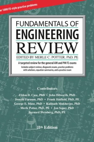 Cover of Fundamentals of Engineering Review