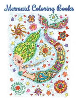 Book cover for Mermaid Coloring Books