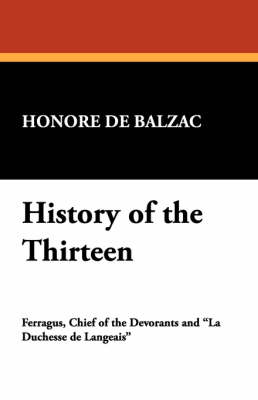 Cover of History of the Thirteen