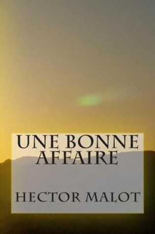 Cover of Une bonne affaire