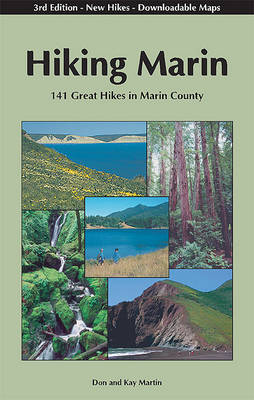 Book cover for Hiking Marin