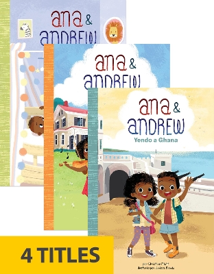 Book cover for Ana & Andrew Set 2 (Spanish) (Set of 4)
